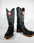 Black lizard Justin boots
