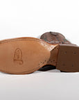 Rum Brown Quill Ostrich Justin boots