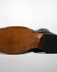 Justin Black Caiman Belly Boots