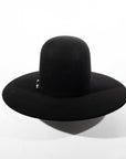 RDR "Open crown" 6x Black felt hat