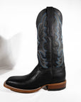 Black lizard Justin boots 