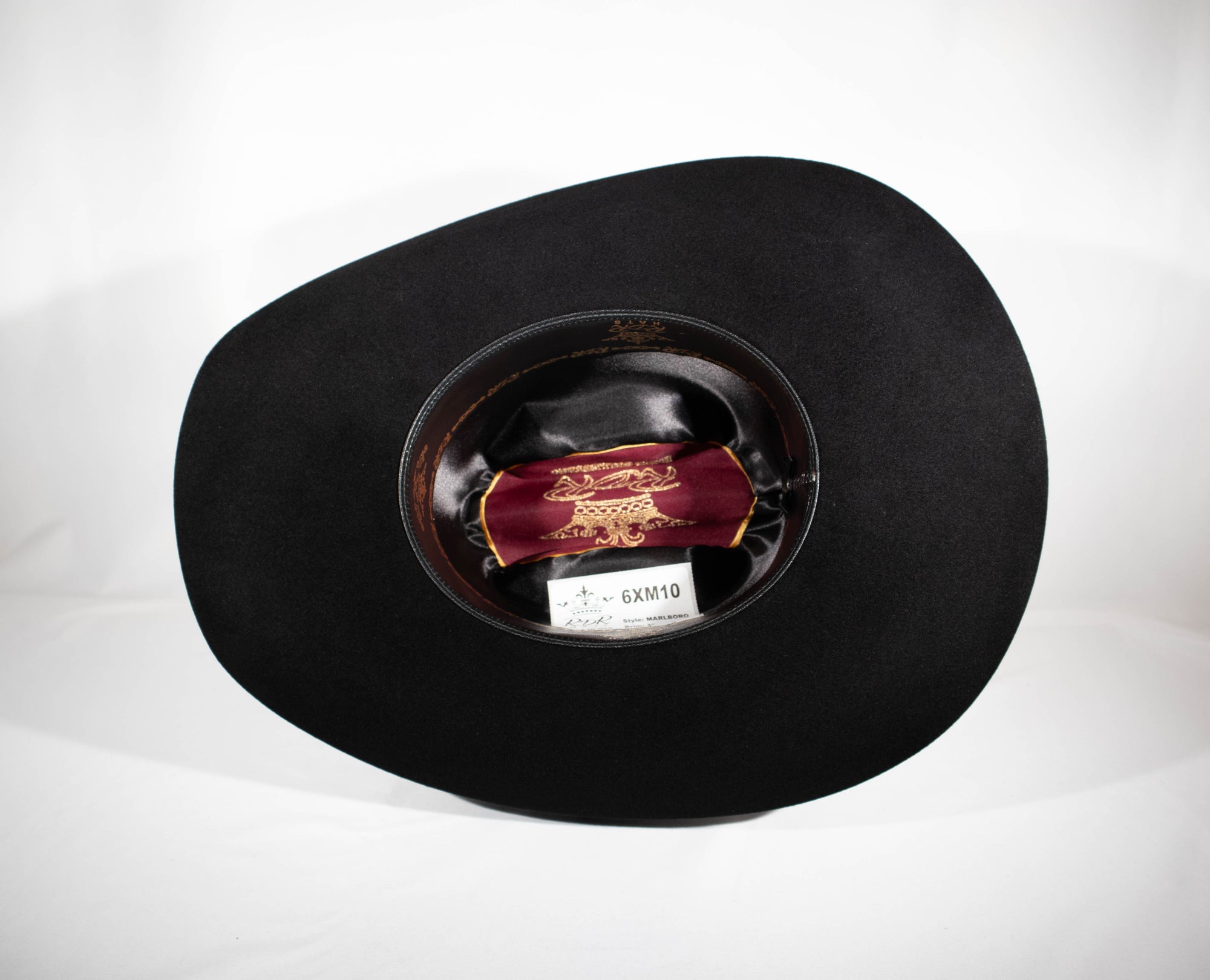 RDR &quot;Marlboro&quot; 6x Black felt hat